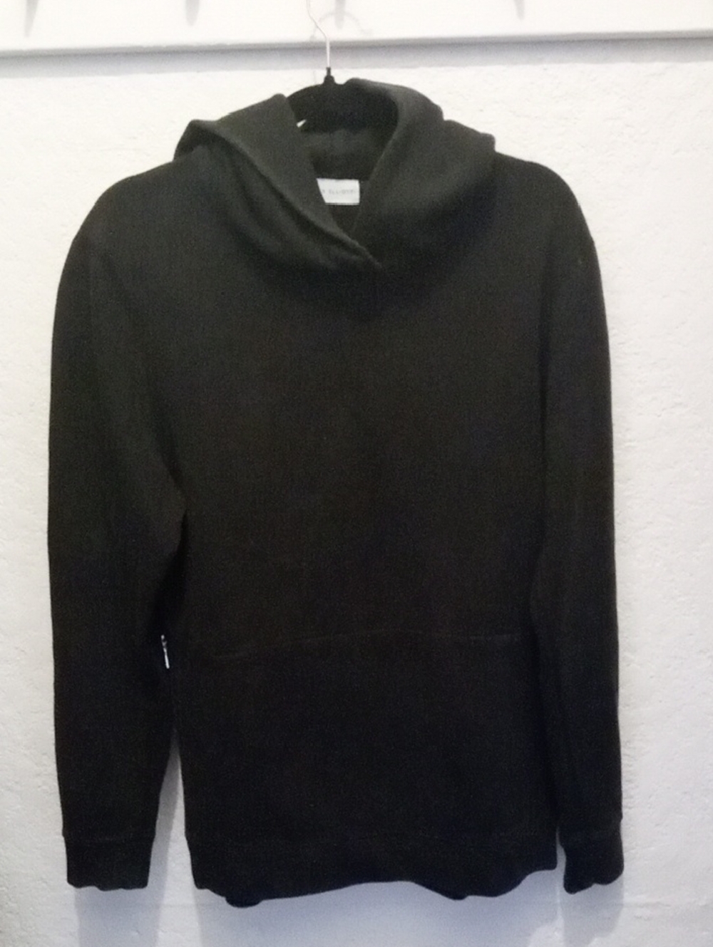 John Elliott Black Hooded Sweatshirt